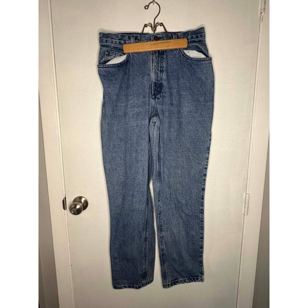 VTG Jones Wear Sport Womens Jeans 10x29 Blue Straight Leg Denim Pants